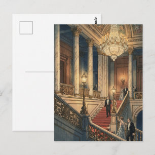 Carte Postale Grand Escalier au Théâtre