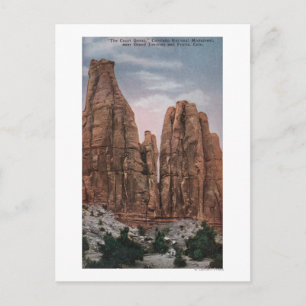 Carte Postale Grand Junction, CO - Vue du monument national de C