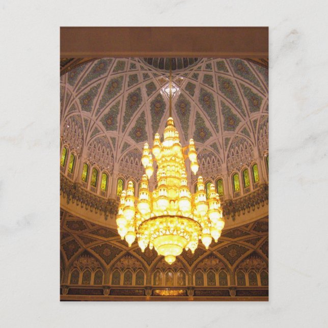 Carte Postale grand lustre (Devant)