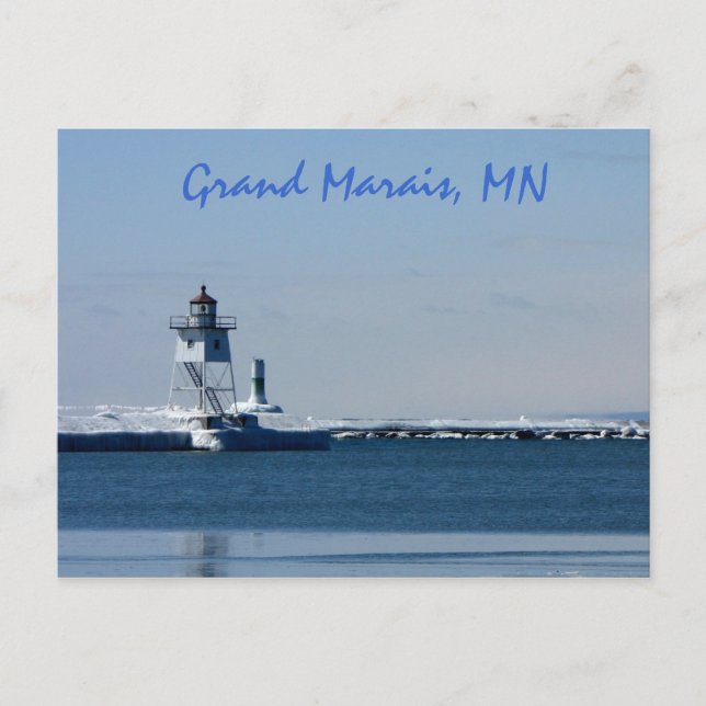 Carte postale Grand Marais (Devant)
