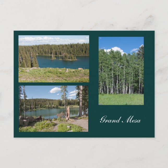 Carte Postale Grand Mesa (Devant)