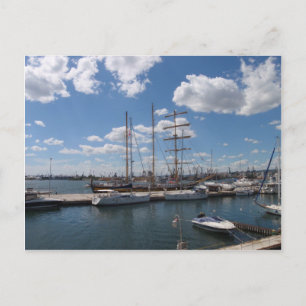 Carte Postale Grand Navire Dans Le Port De Varna