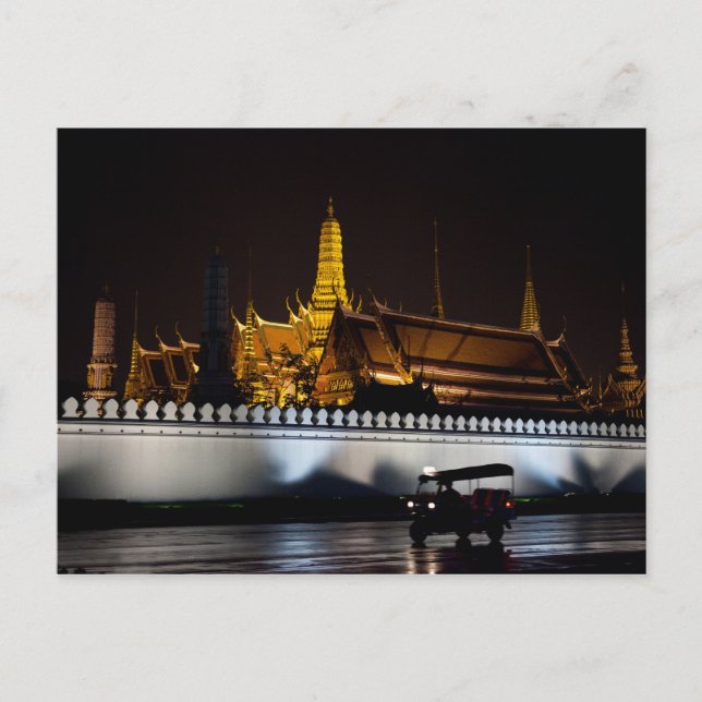 Carte Postale Grand Palais, Bangkok (Devant)