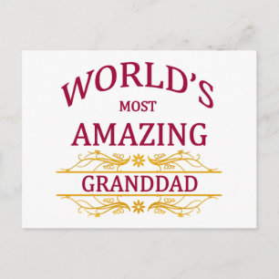 Carte Postale Grand-père Extraordinaire