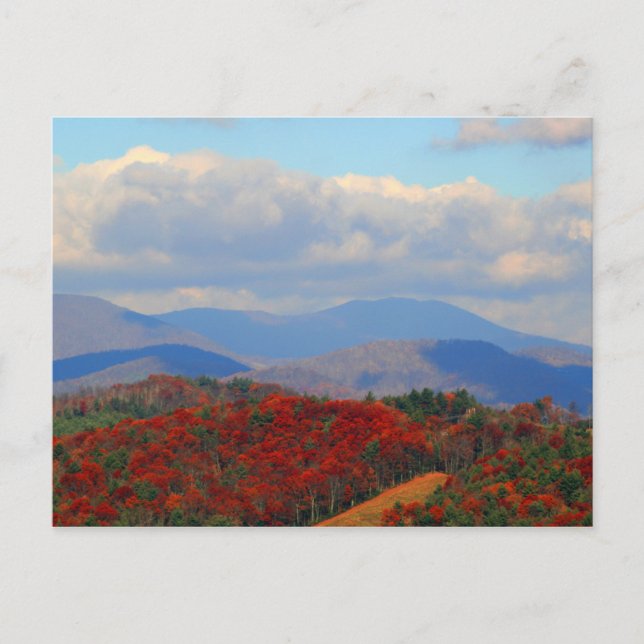 Carte Postale Grand-père Mountain, Caroline du Nord (Devant)