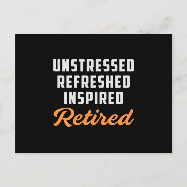 Carte Postale Grand-père Retraité Retraite Retraite Drôle cadeau (Devant)