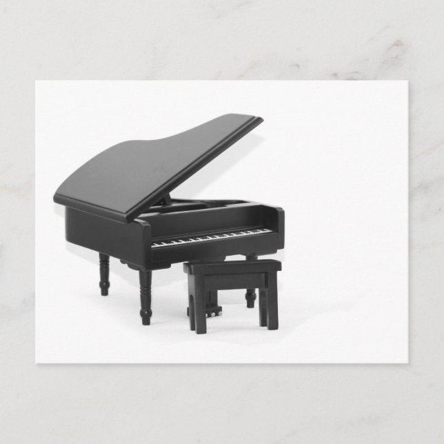 Carte Postale Grand piano (Devant)