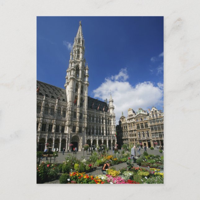 Carte Postale grand-place, bruxelles belgique (Devant)