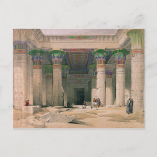 Carte Postale Grand Portico du Temple de Philae, Nubie