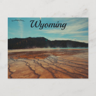Carte Postale Grand Printemps Prismatique Wyoming USA