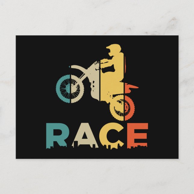 Carte Postale Grand Prix de moto (Devant)