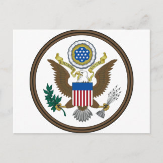 Carte Postale Grand Sceau des États-Unis