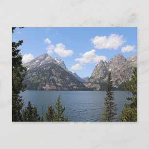 Carte Postale Grand Teton Mountains et Jenny Lake