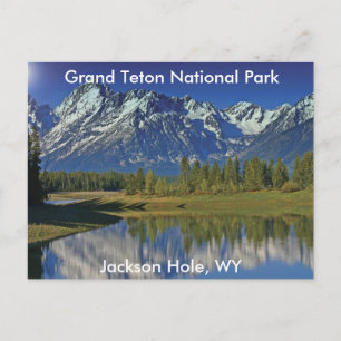 Carte Postale Grand Teton National Park Series 4