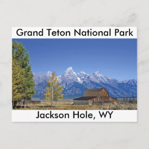 Carte Postale Grand Teton National Park Series 5