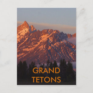 Carte Postale Grand Tétons