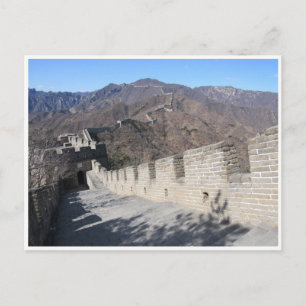 Carte Postale grande chine murale