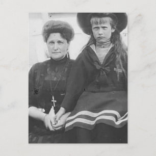 Carte Postale Grande-Duchesse Anastasia et tsarine de Russie