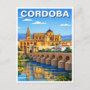 Carte Postale Grande Mosquée de Cordoue Espagne