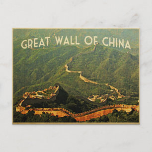 Carte Postale Grande Muraille De Chine