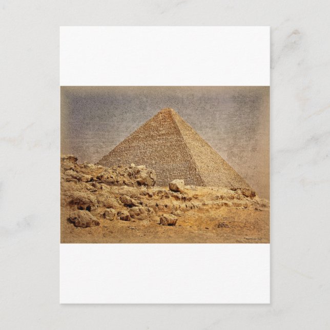 Carte Postale Grande pyramide de Khufu (Devant)
