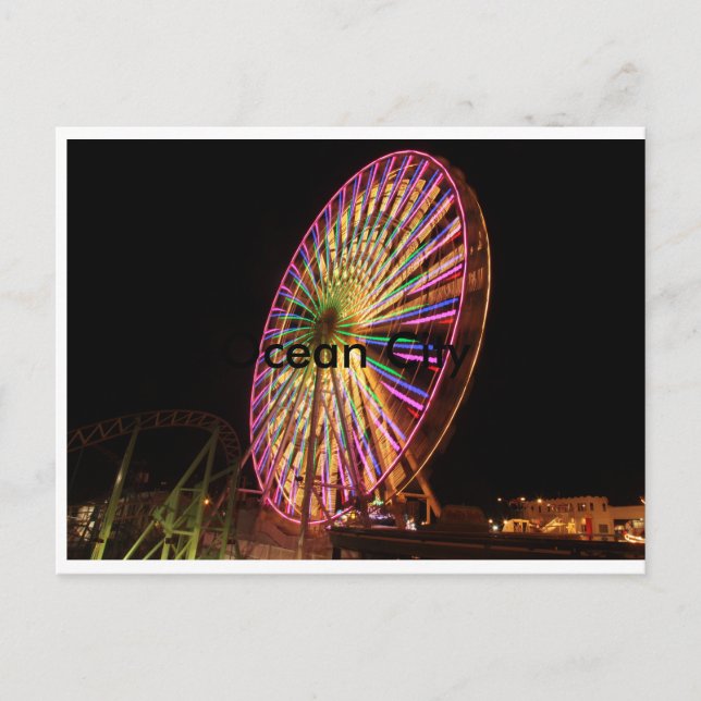 Carte Postale Grande roue (Devant)