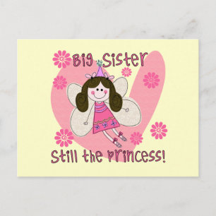 Carte Postale Grande soeur encore la princesse