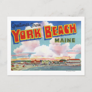 Carte Postale Grandes Scènes De Lettre, Salutations De