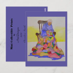 Carte Postale Grandma Smith - Mini impression collective