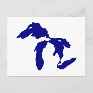 Carte Postale Grands Lacs