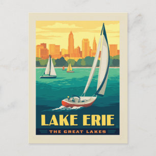 Carte Postale Grands Lacs   Lac Érié