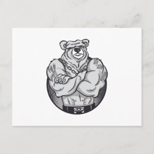 CARTE POSTALE GRANDS MUSCLES