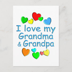 Carte Postale Grands-parents