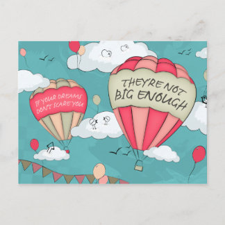 Carte Postale Grands rêves