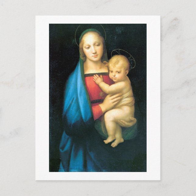 Carte Postale Granduca Madonna, Raphael (Devant)