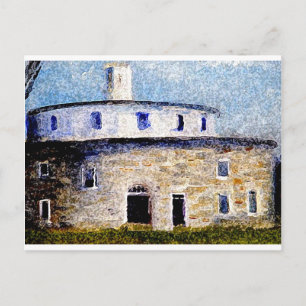 Carte Postale Grange ronde Shaker