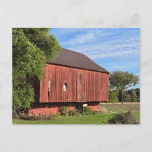 Carte Postale Grange rouge