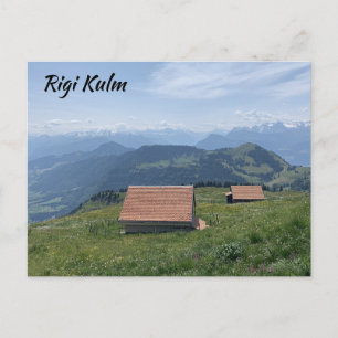 Carte Postale Granges à Rigi Kulm en Suisse