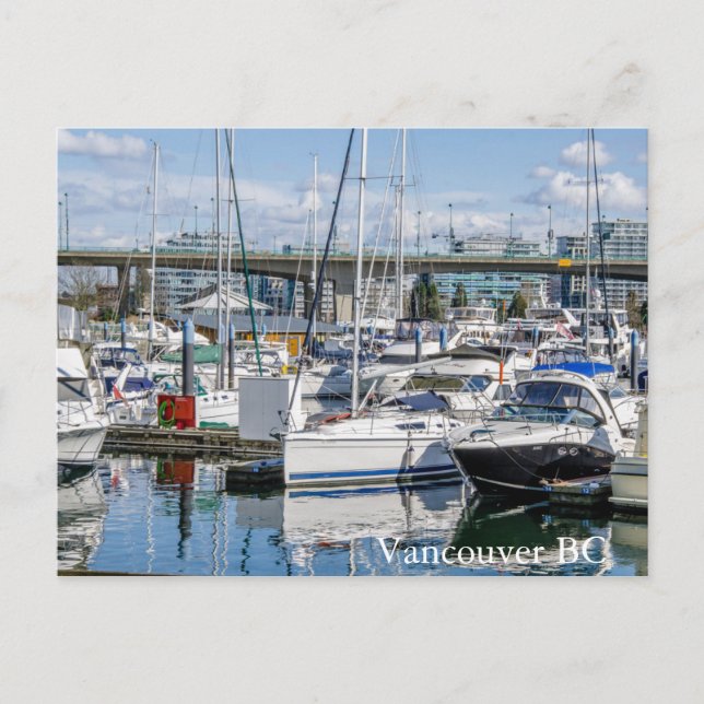 Carte Postale Granville Island Vancouver (Colombie-Britannique) (Devant)