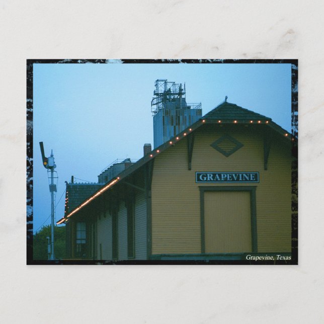 Carte postale Grapevine Depot (Devant)