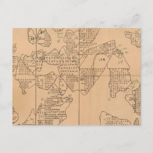 Carte postale graphique