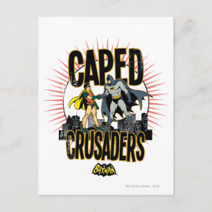 Carte Postale Graphique Caped Crusaders