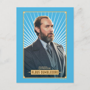 Carte Postale Graphique de caractères Albus Dumbledore