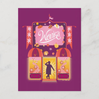 Carte Postale Graphique de la boutique Wonka Candy