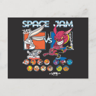 Carte Postale Graphique de la liste SPACE JAM™ TUNE SQUAD™ VS Mo