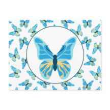 Graphique des couleurs personnalisées des papillon
