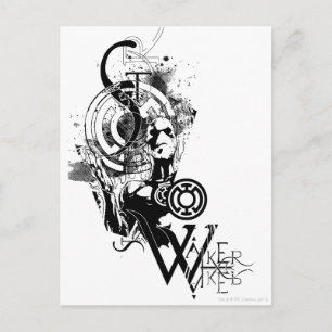 Carte Postale Graphique en lanterne bleue 2