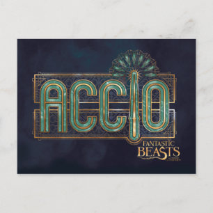 Carte Postale Graphique orthographique Jade Art Déco ACCIO™