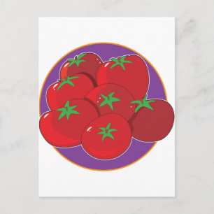 Carte Postale Graphique tomate