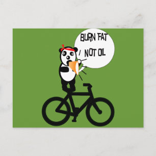 Carte Postale Gras brûlées et non huile